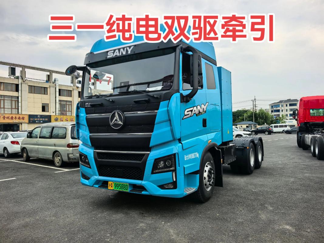 电动半挂牵引车头价格/纯电动半挂牵引车